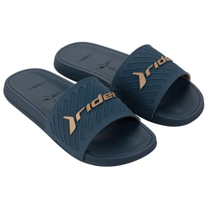 Chinelo Slide Masculino Rider Free Ii - 12323 - Azul/azul/bege - Atacado