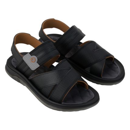 Sandalia Masculina Cartago Santorini Vii - 12412 - Cinza/preto/castor - Atacado