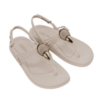 Sandalia Feminina Grendha Celebrar - 19139 - Off White - Atacado