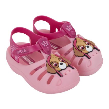 Sandalia Baby Patrulha Canina Space - 22710 - Rosa/rosa - Atacado
