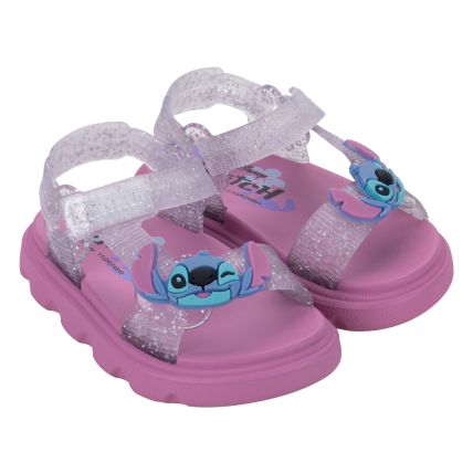 Sandalia Baby Disney Easy - 23160 - Rosa/vidro Glitter - Atacado