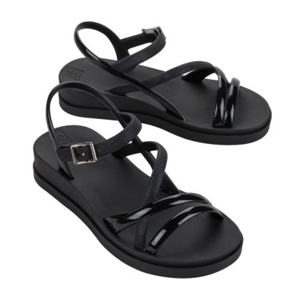 Sandalia Feminina Zaxy Classy - 19165 - Preto - Atacado