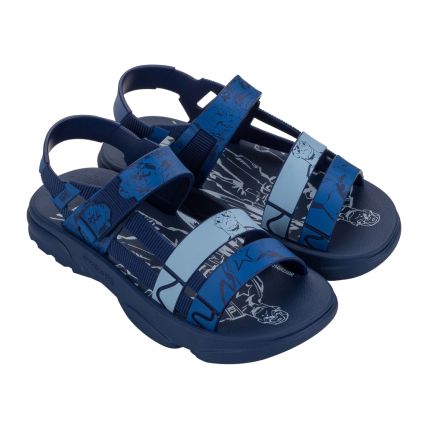 Sandalia Infantil Marvel Hero - 23236 - Azul/azul - Atacado