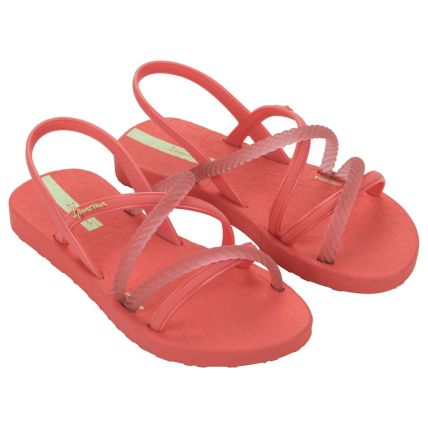 Sandaila Infantil Ipanema Diversa Verao - 27382 - Vermelho/glitter/verde - Atacado