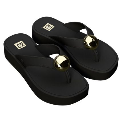 Tamanco Feminino Zaxy Hot - 19217 - Preto - Atacado