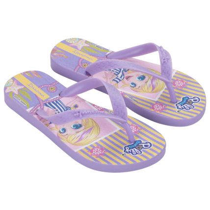 Chinelo Infantil Ipanema Polly E Max Steel - 26048 - Lilas/lilas - Atacado