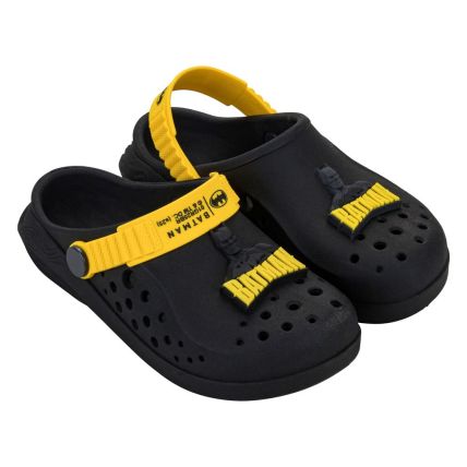 Babuche Infantil Liga Da Justica Epic - 23132 - Preto/amarelo - Atacado