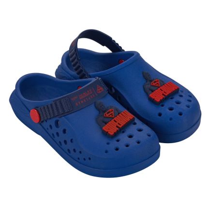 Babuche Infantil Liga Da Justica Epic - 23132 - Azul/vermelho - Atacado