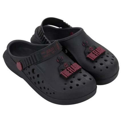 Babuche Infantil Liga Da Justica Epic - 23132 - Cinza/vermelho - Atacado