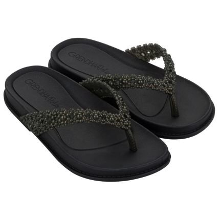 Rasteira Infantil Grendha Bela Carinho - 19178 - Preto - Atacado