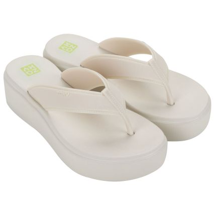 Tamanco Feminino Zaxy Lit - 19166 - Off White Claro - Atacado