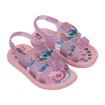 Sandalia Baby Ipanema Disney - 27373 - Rosa/rosa Glitter - Atacado