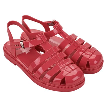 Sandalia Feminina Zaxy Lovely - 19190 - Rosa Doce Escuro - Atacado