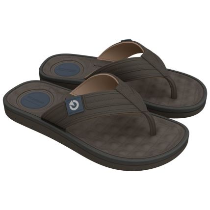 Chinelo Masculino Cartago Alabama - 11859 - Marrom/bege/cinza - Atacado