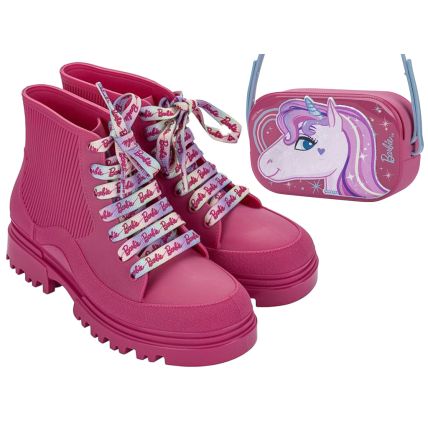 Bota Infantil Barbie Powerful - 23223 - Rosa Escuro - Atacado