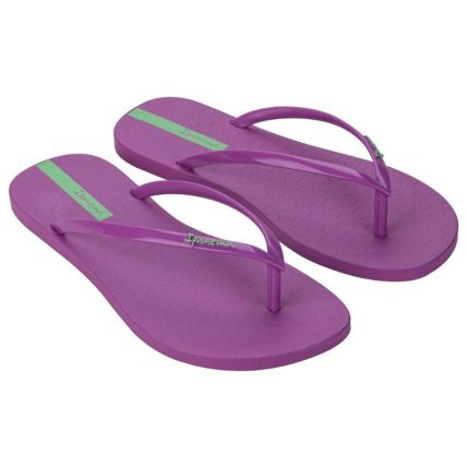 Chinelo Feminino Ipanema Easy - 26770 - Lilas/verde - Atacado