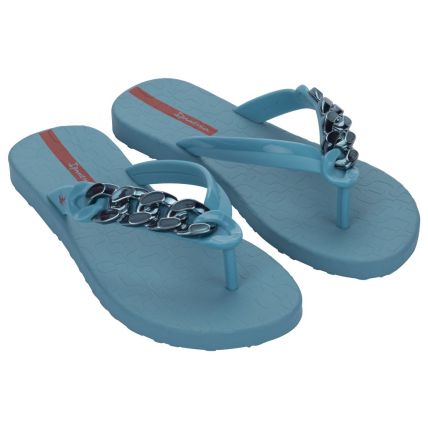 Chinelo Feminino Ipanema Metal Glam - 27352 - Azul/vermelho - Atacado