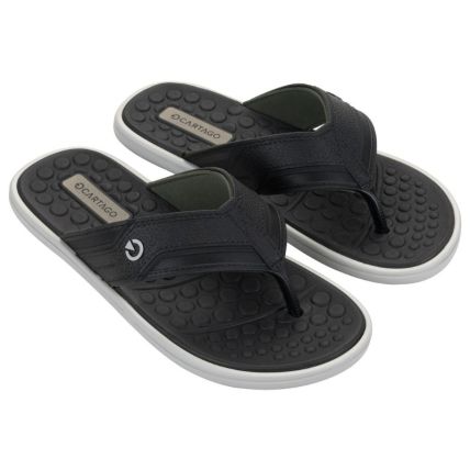 Chinelo Masculino Cartago Veneto Iii - 12452 - Cinza/preto - Atacado