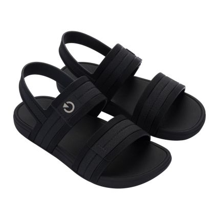 Sandalia Infantil Cartago Atlanta - 12506 - Preto/preto - Atacado