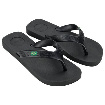 Chinelo Masculino Ipanema Brasil Casual - 27254 - Preto/preto - Atacado
