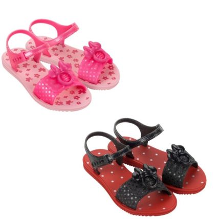 Sandalia Infantil Minnie Dress Like - 23081 - Cores Diversas - Atacado