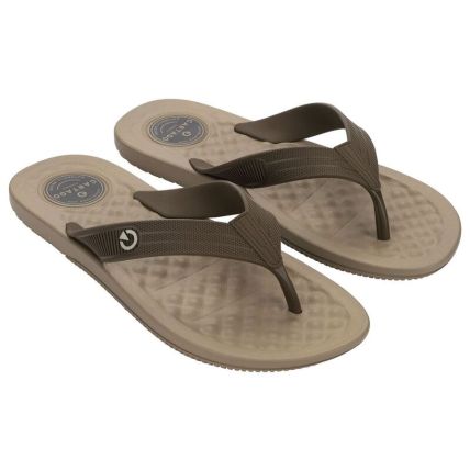Chinelo Masculino Cartago Arizona Light - 12517 - Bege/marrom/cinza - Atacado