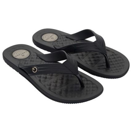 Chinelo Masculino Cartago Arizona Light - 12517 - Preto/preto/bege - Atacado