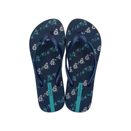 Chinelo Feminino Ipanema Oasis - 26571 - Azul/azul Perolado - Atacado