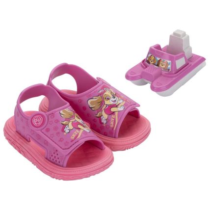 Sandalia Baby Patrulha Canina Boat - 23218 - Rosa/lilas - Atacado