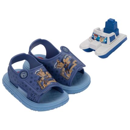 Sandalia Baby Patrulha Canina Boat - 23218 - Azul/azul - Atacado