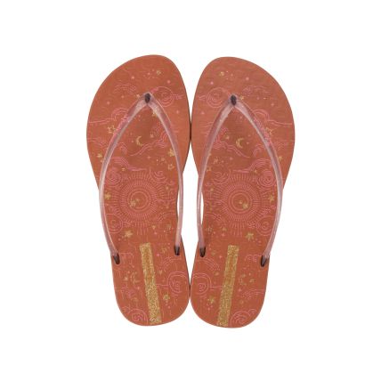 Chinelo Feminino Ipanema Easy Mais - 27331  - Rosa/rosa Glitter - Atacado