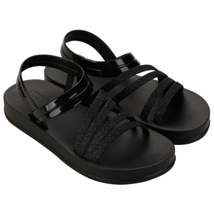 Sandalia Feminina Zaxy Flare - 19070 - Preto - Atacado