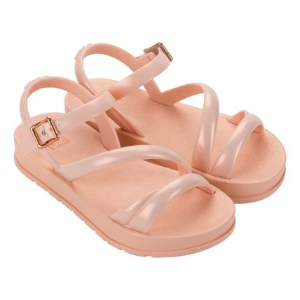 Sandalia Infantil Zaxy Glitter New - 19124 - Terroso Claro - Atacado