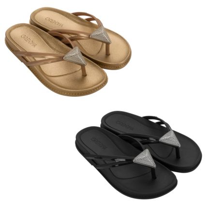 Rasteira Feminina Grendha Luxo - 19135 - Cores Diversas - Atacado