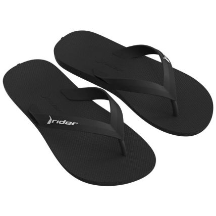 Chinelo Infantil Rider Feel Light - 12520 - Preto/preto/branco - Atacado