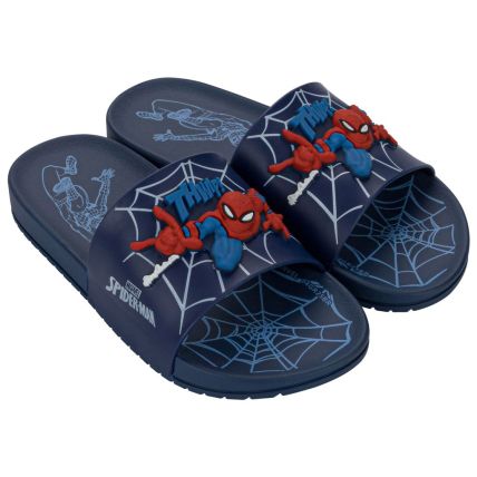 Chinelo Infantil Homem Aranha View Ii - 23310 - Azul/azul - Atacado