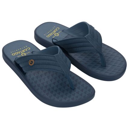 Chinelo Infantil Cartago Montreal - 12515 - Azul/azul/amarelo - Atacado