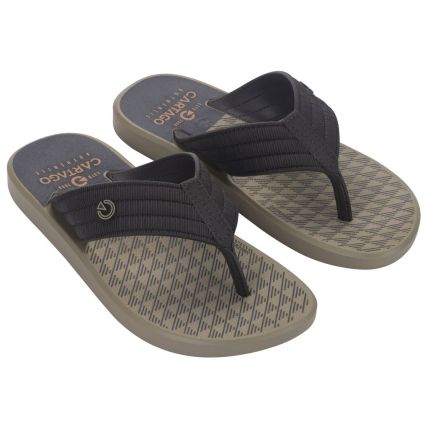 Chinelo Infantil Cartago Montreal - 12515 - Bege/marrom/laranja - Atacado