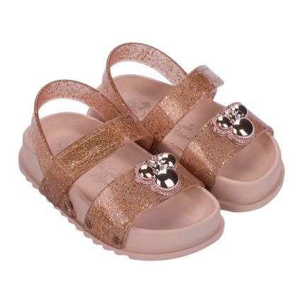 Sandalia Baby Disney Pop Model - 23313 - Rosa/rosa Glitter - Atacado