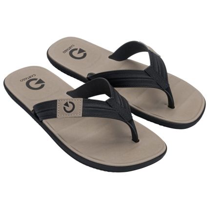 Chinelo Masculino Cartago Aspen - 12516 - Preto/preto/bege - Atacado