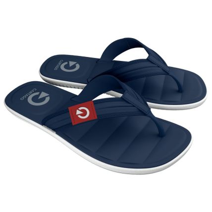 Chinelo Masculino Cartago Aspen - 12516 - Branco/azul/vermelho - Atacado