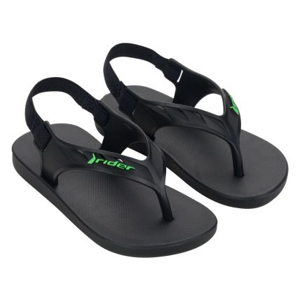 Chinelo Baby Rider Street - 11645 - Preto/preto - Atacado