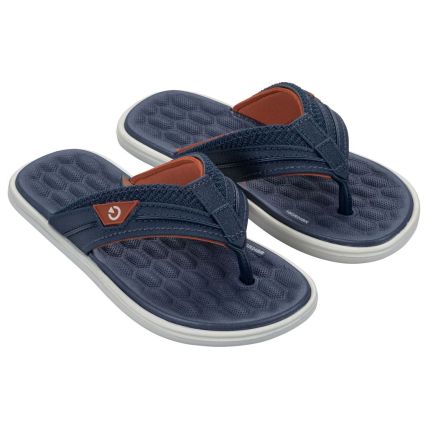Chinelo Infantil Cartago Malta Vi - 12497 - Cinza/azul/marrom - Atacado