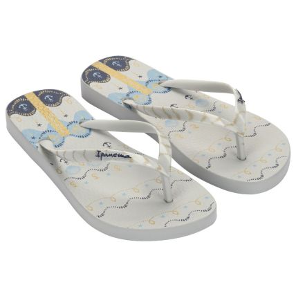 Chinelo Feminino Ipanema Navy - 27220 - Cinza/cinza/azul - Atacado