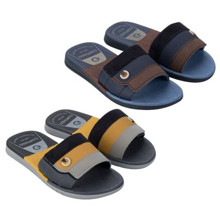 Chinelo Slide Masculino Cartago Sevilha V - 12391 - Cores Diversas - Atacado