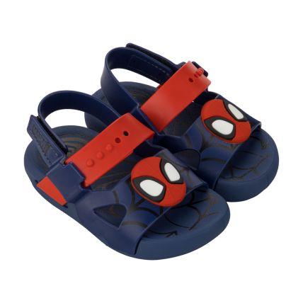 Sandalia Baby Marvel United - 23173 - Azul/vermelho - Atacado