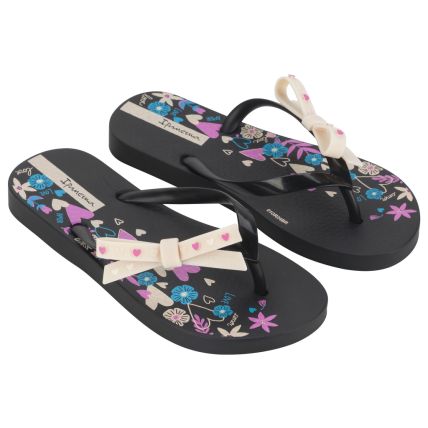 Chinelo Infantil Ipanema Belle - 27157 - Preto/bege/lilas - Atacado