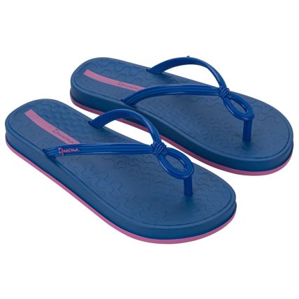 Chinelo Feminino Ipanema Drip - 27259 - Azul/lilas - Atacado