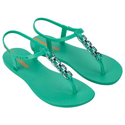 Sandalia Feminina Ipanema Class Forever - 27272 - Verde/laranja - Atacado