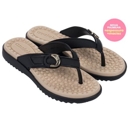 Tamanco Feminino Azaleia Leia - 19234 - Preto - Atacado